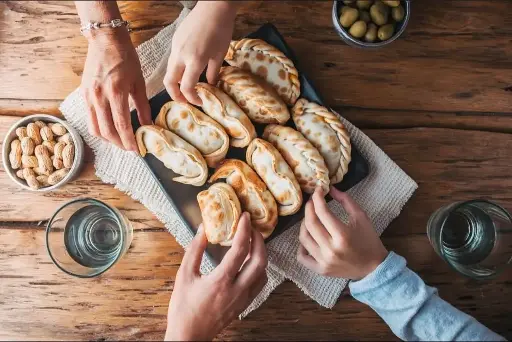 [SEL-d14r] Empanada de Osobuco malbec c/rep artesanal (90 gramos)